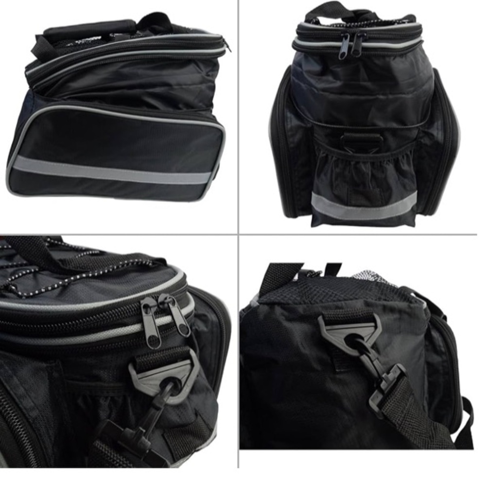 Disconano® Waterproof Multi Function Excursion Cycling Bike Rear Seat Trunk - Picture 5 of 17
